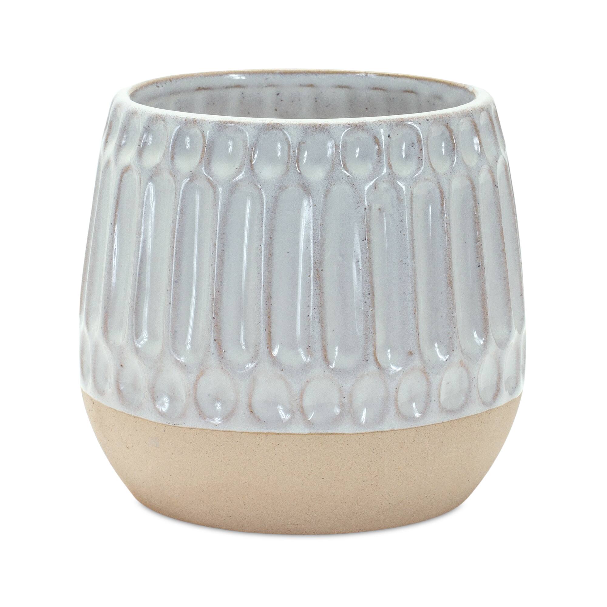 Two-Tone Porcelain Vase Set